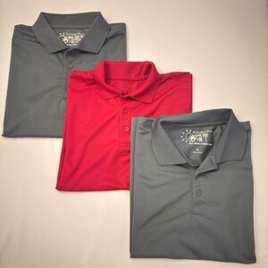 Jewel Osco Employee Polo Shirt Bundle 3 Men’s Small Short Sleeve Work Uniform